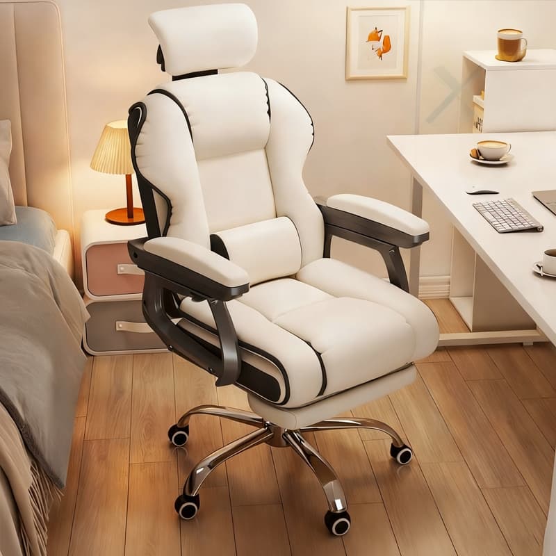GamingChair เก้าอี้เกมมิ่ง เก้าอี้คอม นั่งสบาย พนักพิงปรับนั่งและนอนได้ รูปที่ 8