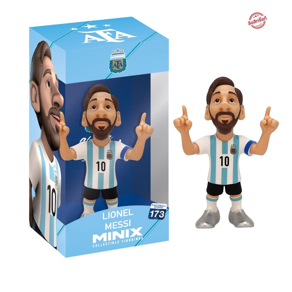 MINIX Football Argentina Team Figures ฟิกเกอร์นักฟุตบอลทีมชาติอาร์เจนตินา รหัส ARGEN รูปที่ 2