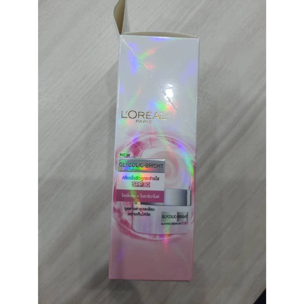 Loreal ลอรีอัล ปารีส ไกลโคลิค - ไบร์ทเดย์ครีม แบบซอง ขนาด 7 มล. รูปที่ 3