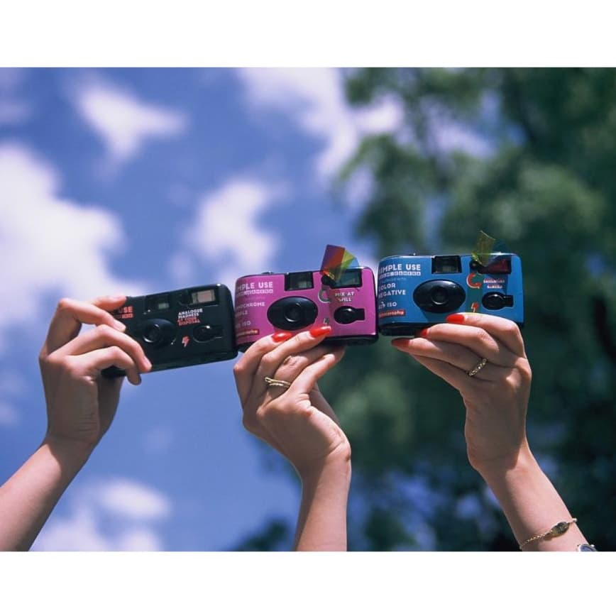 กล้องฟิล์มใช้แล้วทิ้ง Disposable Film Camera 35mm Kodak Fuji Ilford Harman กล้องฟิล์ม Single Use รูปที่ 9