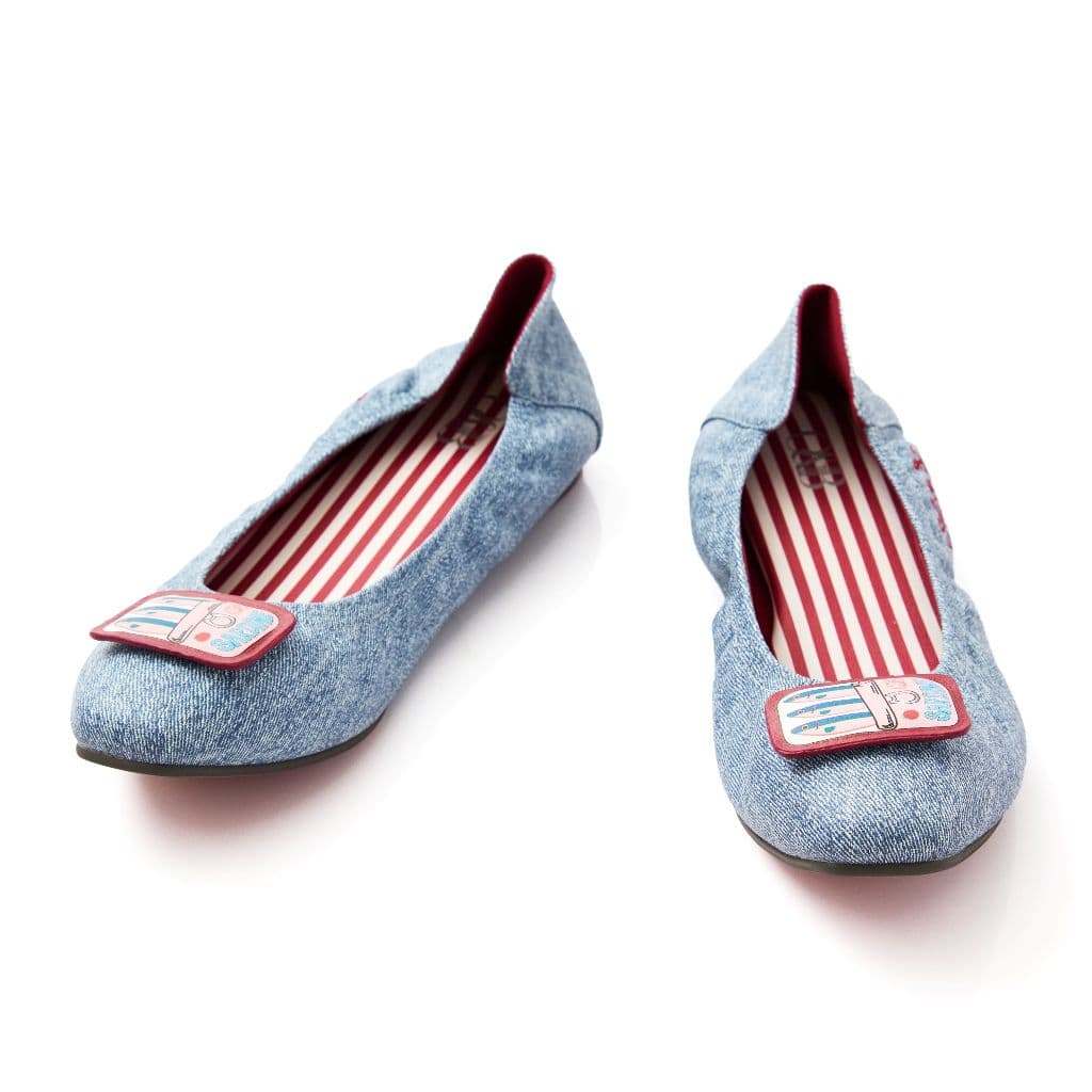 O&B รองเท้าหนังแกะแท้ รุ่น AUDREY CAPARICA IN LISBON BLUE-11286SA09738F_S6BLXX รูปที่ 6
