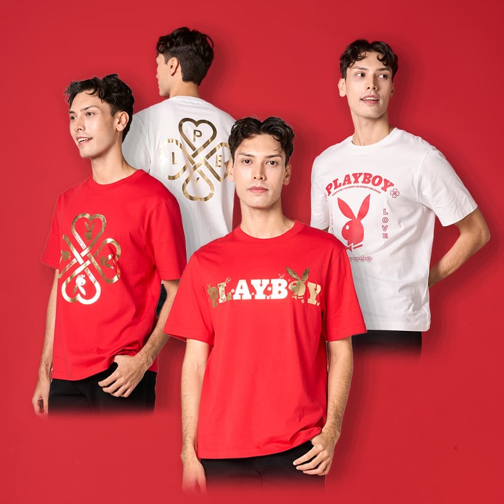 PLAYBOY LLLY สินค้าราคาพิเศษ เสื้อยืด รูปที่ 2
