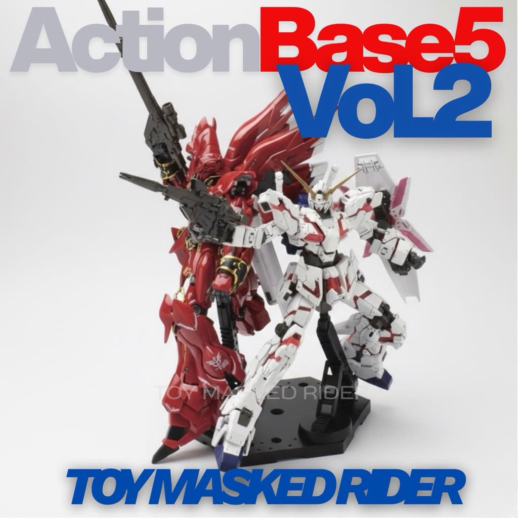 ฐานตั้ง ACTION BASE 5 V2 สำหรับ MGSD MG 1/100 RG HG EG 1/144 มีสี ดำ ขาว ใส เทา งานจีนเหมือนมาก รูปที่ 4