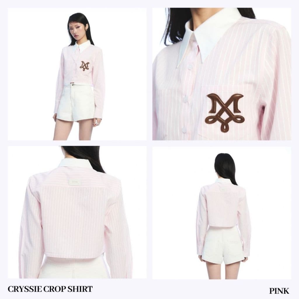 Merge Official - Cryssie Crop Shirt รูปที่ 2