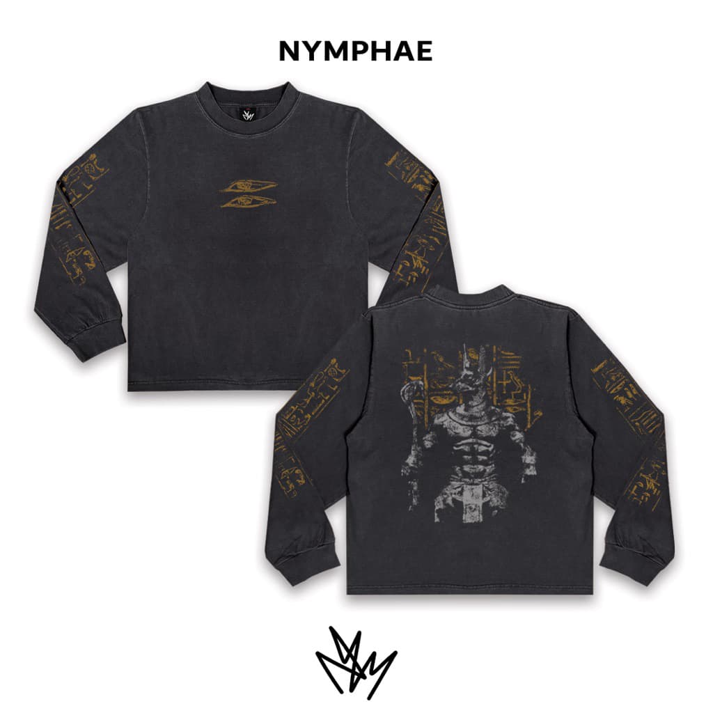 NYMPHAE: Long Sleeve T-shirt เสื้อยืดแขนยาว รูปที่ 4