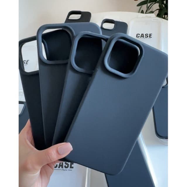 เคส สำหรับ ไอโฟน ซิลิโคน สินค้า จากไทย สำหรับ Iphone 14 13 12 11 Pro max เคสสีพื้น พรีเมี่ยม TPU-R1830 รูปที่ 9