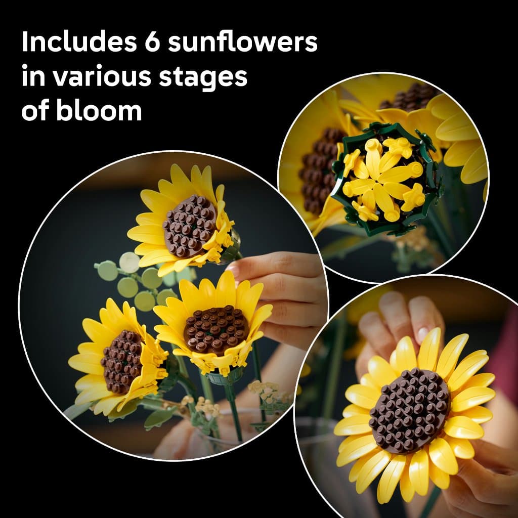 LEGO Botanicals 11502 Sunflower Bouquet , Building Blocks, Kids Toy รูปที่ 7