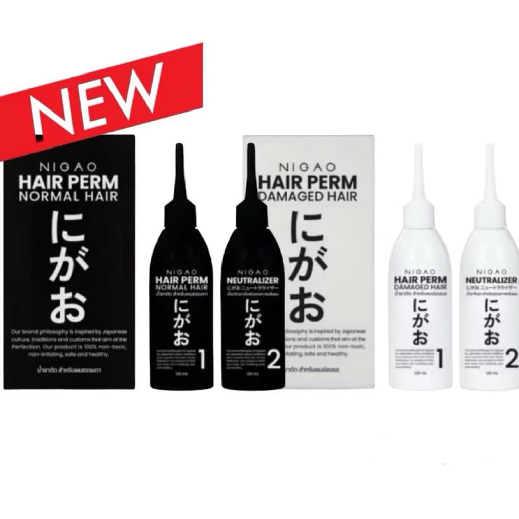 Nigao Hair Perm น้ำยาดัด นิกาโอะ แฮร์ เพิร์ม รูปที่ 1