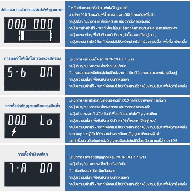 6133A DC8-100V มิเตอร์ไฟฟ้าดิจิตอล LCD โวลต์มิเตอร์จอแสดงผล LCD พร้อมสายเคเบิล รูปที่ 4