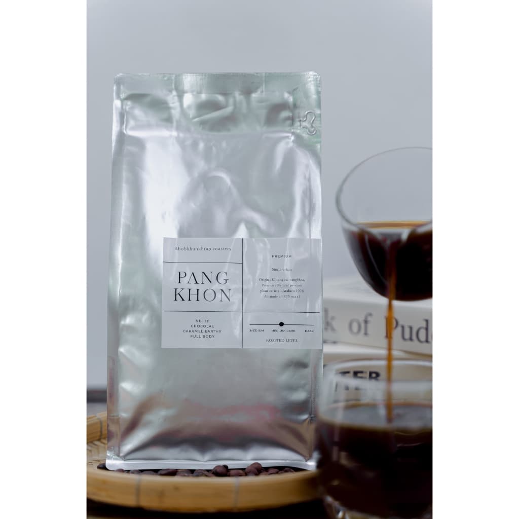 กาแฟปางขอนพรีเมี่ยม กาแฟอราบิก้า100% ขนาด 500กรัม เมล็ดกาแฟคั่ว ดอยปางขอน เมล็ดเกรดA, Pangkhon Premium coffee รูปที่ 2