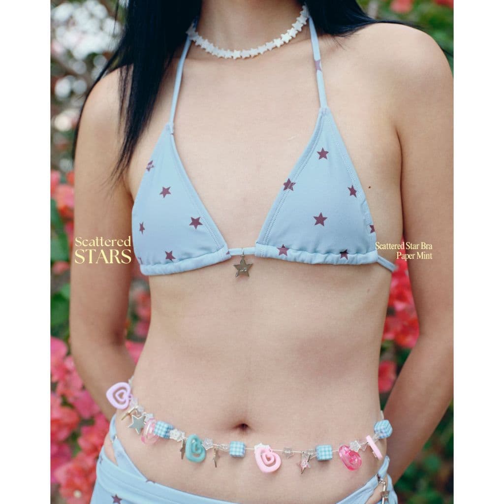 when.we.summer - Scattered Stars Bra กระชับเก็บหน้าอกอย่างดี *สินค้า * รูปที่ 5