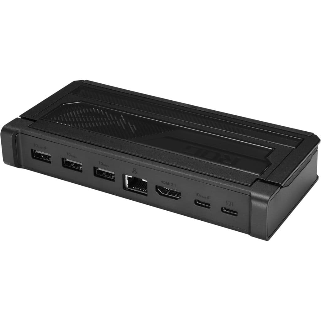 ASUS ROG Bulwark Dock DG300 7-in-1 ที่รองรับการชาร์จ USB-C 100W การถ่ายโอนไฟล์ความเร็ว 10Gbps และ HDMI 2.1 รูปที่ 5