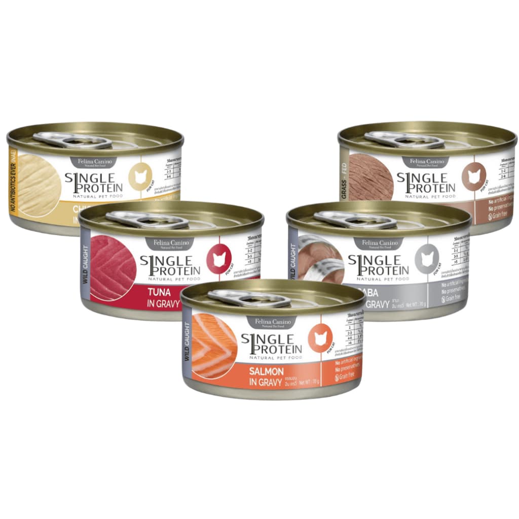 Felina Canino Premium Cat food อาหารเปียกแมว ขนาด70g รูปที่ 9