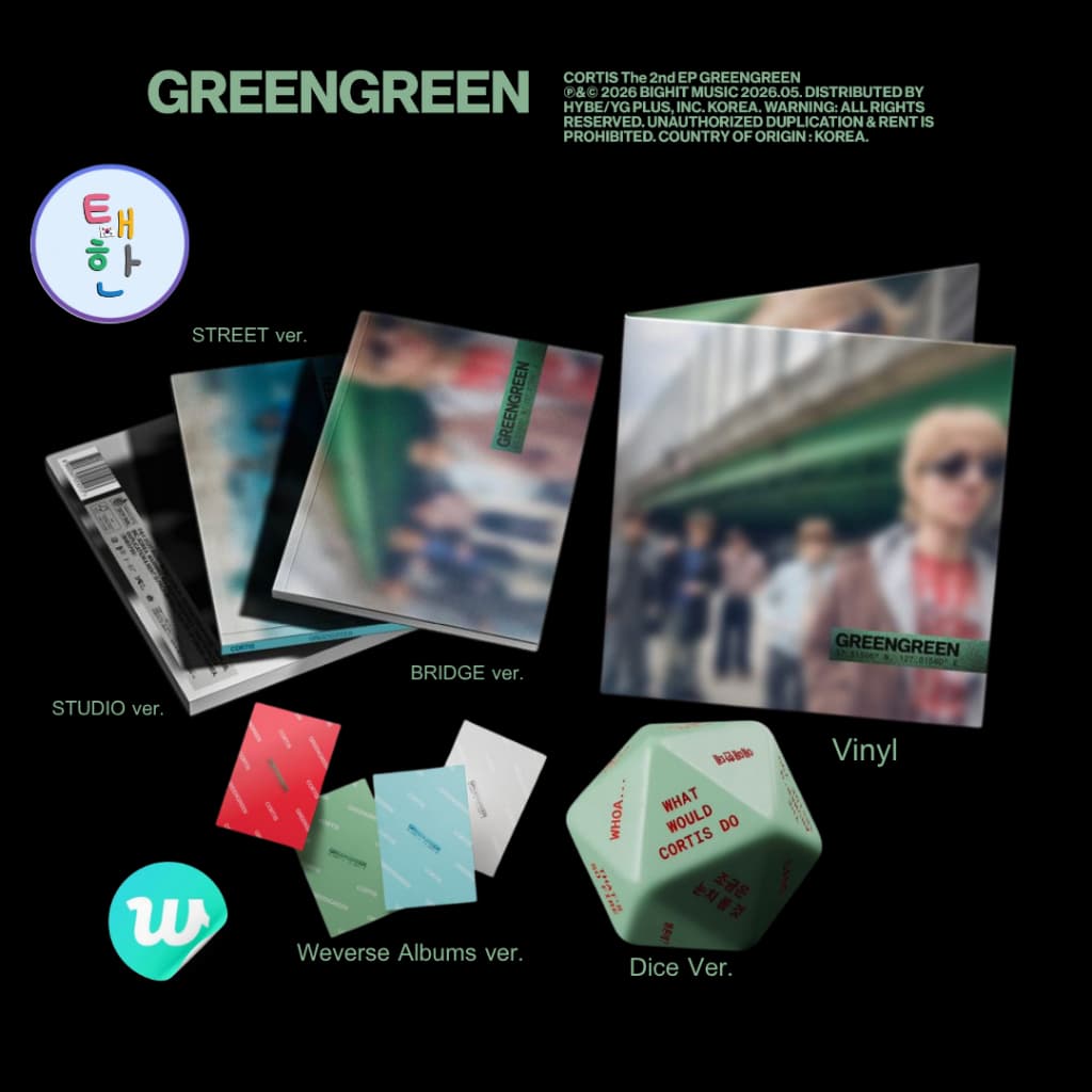 🔥ส่งด่วน ส่งทันที🔥 [CORTIS] อัลบั้ม 2nd EP Album [GREENGREEN]