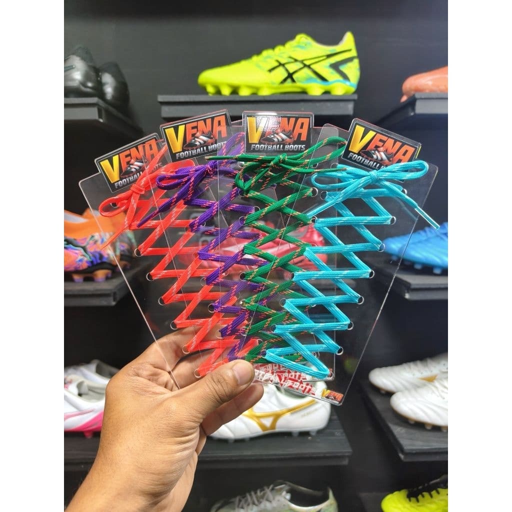 เชือกผูกรองเท้า2026มีให้เลือกมากกว่า40สีความยาว125-145CMขนาด5MMลวดลายสีสันถูกใจวัยรุ่น รูปที่ 3