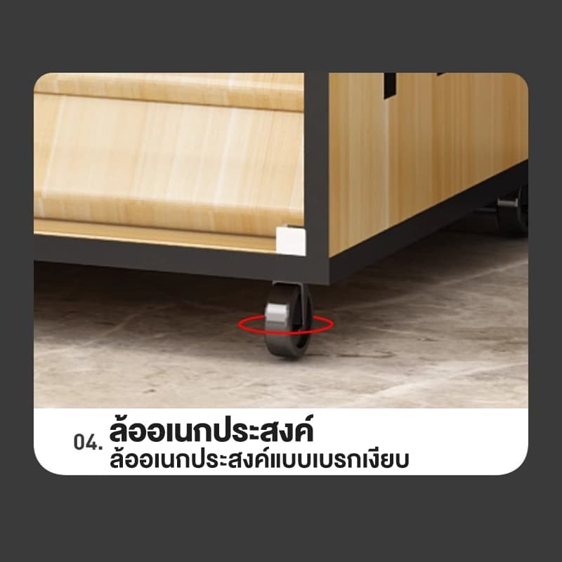 กรงแมว แข็งแรง วิลล่าแมวไม้ กรงขังแมว บ้านแมวขนาดใหญ่ Pet Cage กรงเเมวอพาร์ทเมนต์แมวไม้เนื้อแข็ง รูปที่ 8