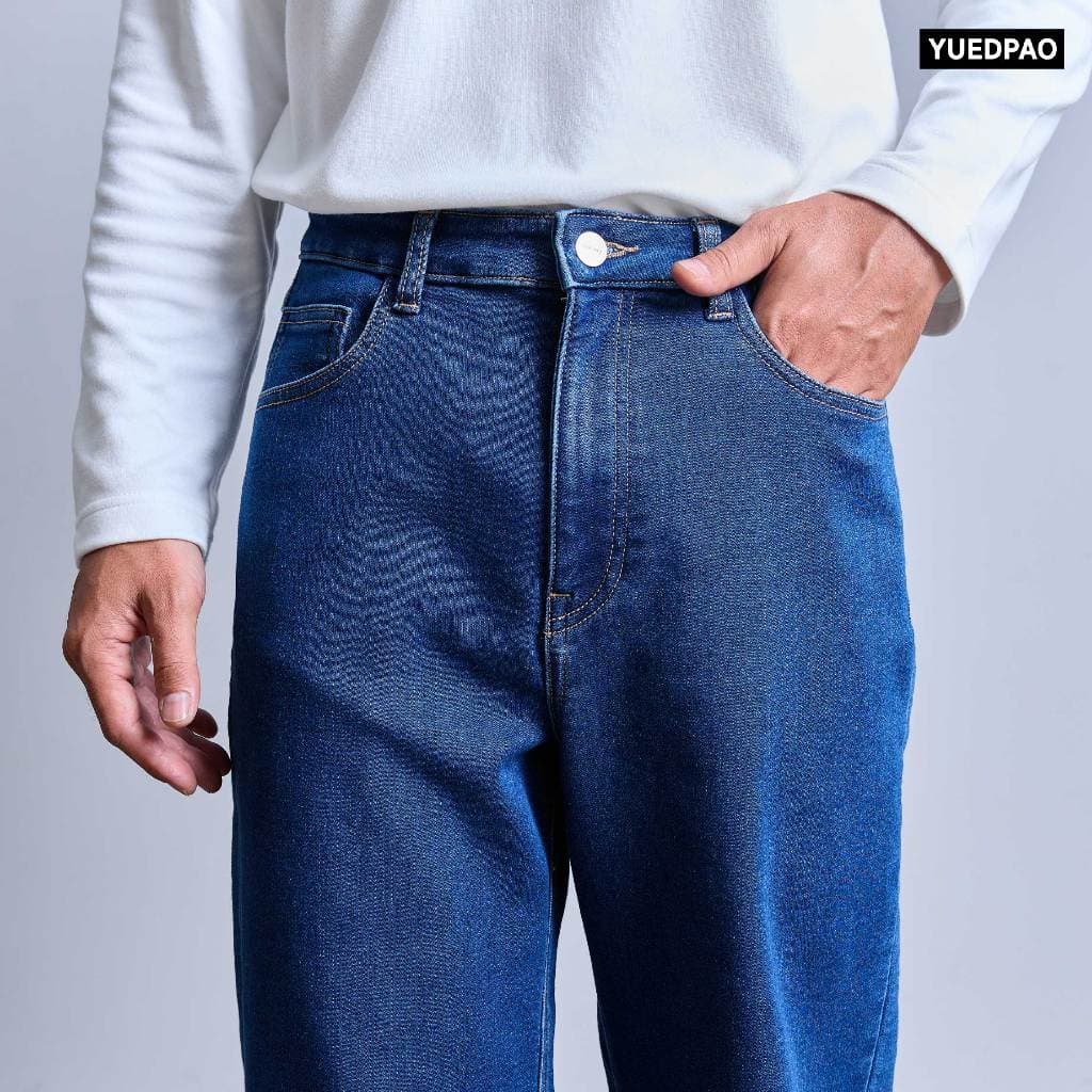 Yuedpao Smooth Flex Jeans กางเกงยีนส์ผู้ชายทรงกระบอก ยืดแต่ไม่ย้วย ยีนส์ยืด กางเกงยีนส์ รูปที่ 2