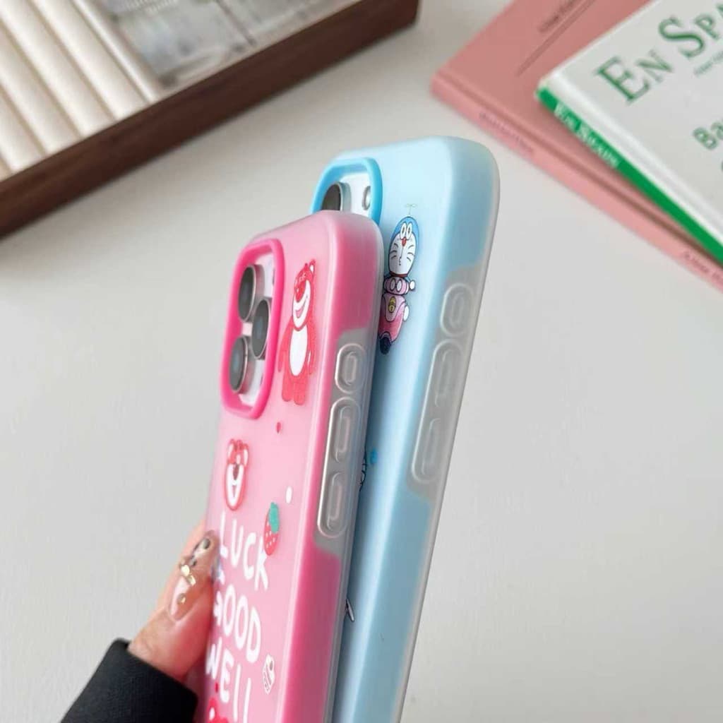 เคสโทรศัพท์ สำหรับ Redmi 15 15C A5 งาน TPU 2ชั้นลายการ์ตูน ป้องกันการกระแทกลายสวย สินค้า จากไทย #2S-mon รูปที่ 9