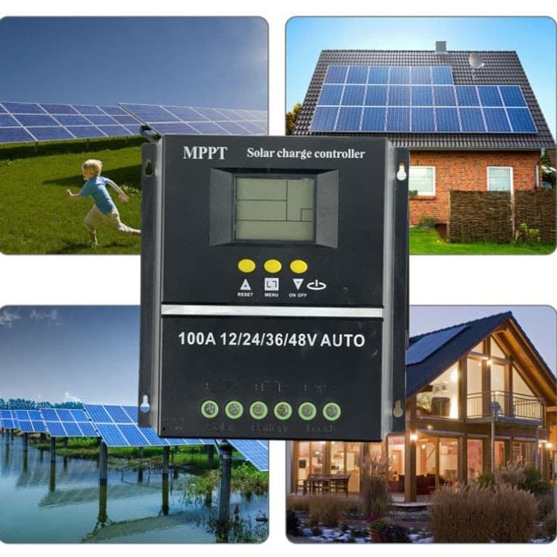 ชาจเจอร์โซล่า MPPT Powland 12V24V36V48V โซล่าชาร์เจอร์ โซล่าคอนโทรลเลอร์ แผงควบคุมพลังงานแสงอาทิตย์ รูปที่ 4