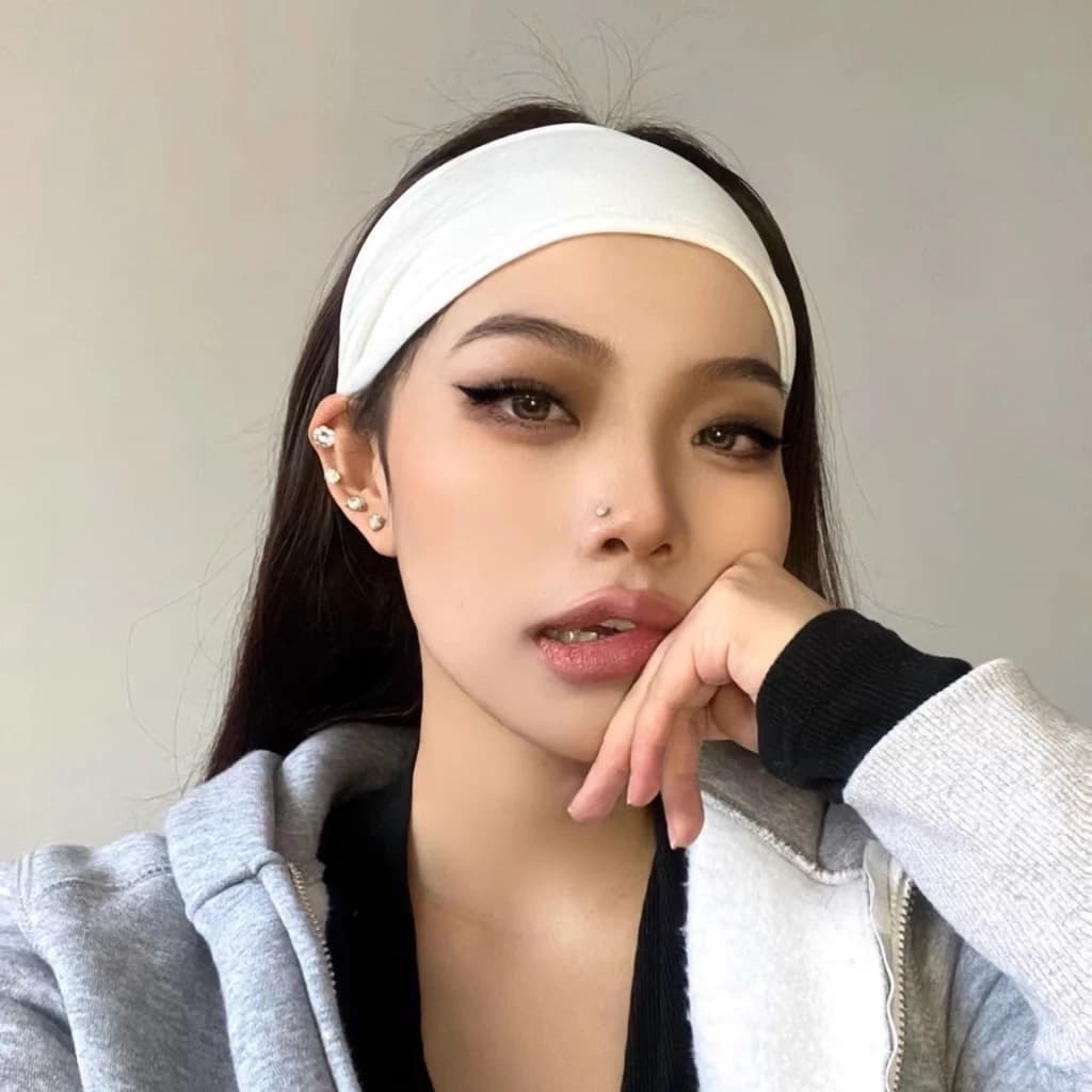 BLIVOผ้าคาดผมสายฝอ Headband ใส่สบายเนื้อผ้าดียืดได้เยอะ ซับเหงื่อได้ รูปที่ 7