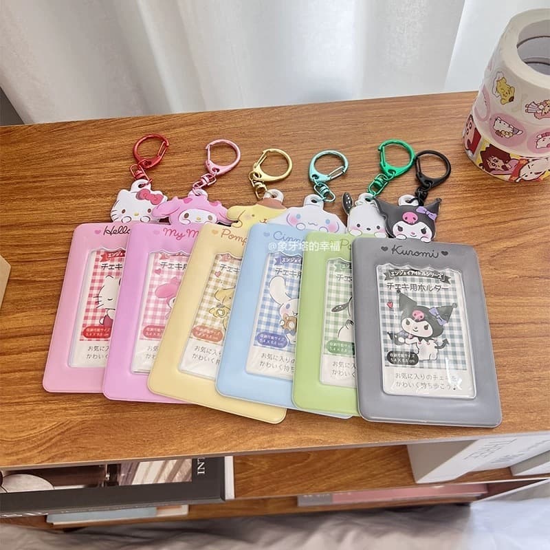 เฟรมการ์ด พวงกุญแจ card holder พวงกุญแจใส่รูป พวงกุญแจใส่บัตร พวงกุญแจใส่รูปไอดอล รูปที่ 4