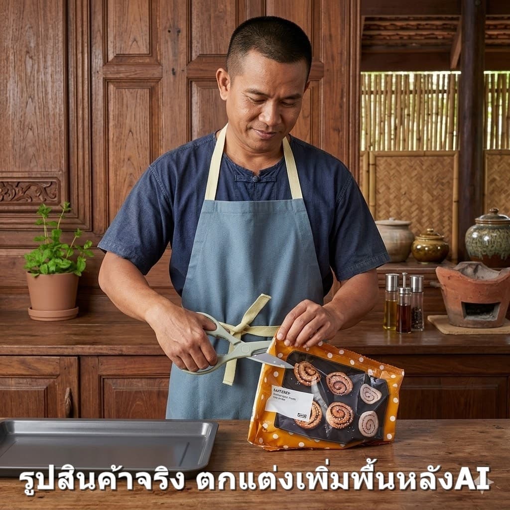 IKEA MANOGA TROJKA กรรไก, สเตนเลส รูปที่ 7