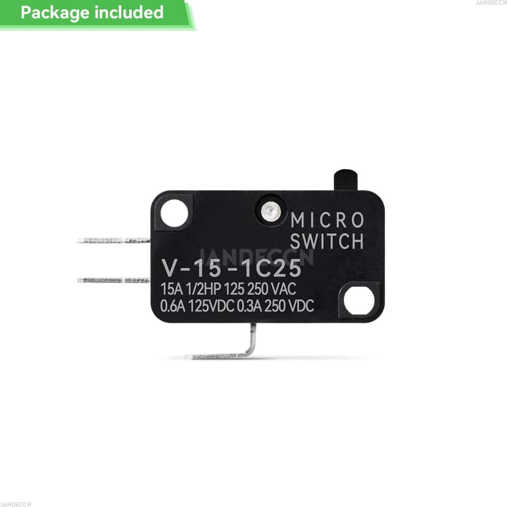 5 ชิ้น ลิมิต สวิตซ์ Micro Limit Switches Momentary Snap Action Limit Switch 16A 250V 125V SPST 16mm 52mm รูปที่ 7