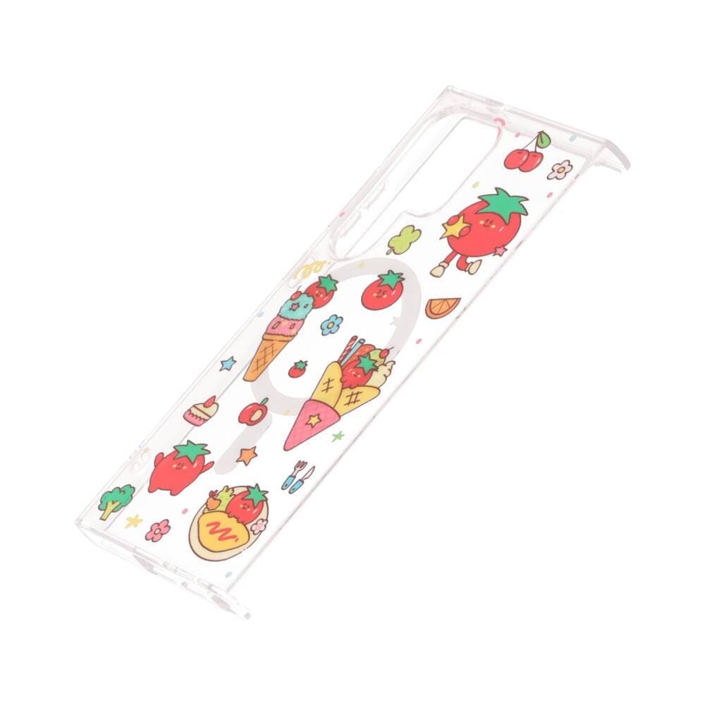 FOX x PLEASENJOY เคส Samsung Galaxy A06/A07/A17/A56/S25 FE/S24 Ultra/S25 Ultra/S26 Ultra ลาย Happy Tomato by Banana IT รูปที่ 7