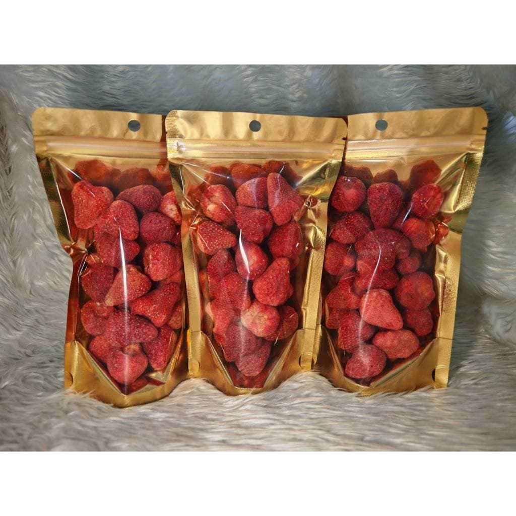Hot Deal !! สตรอว์เบอร์รี่ ฟรีซดราย 1แถม2 กรอบ อร่อย เคี้ยวเพลิน รูปที่ 4