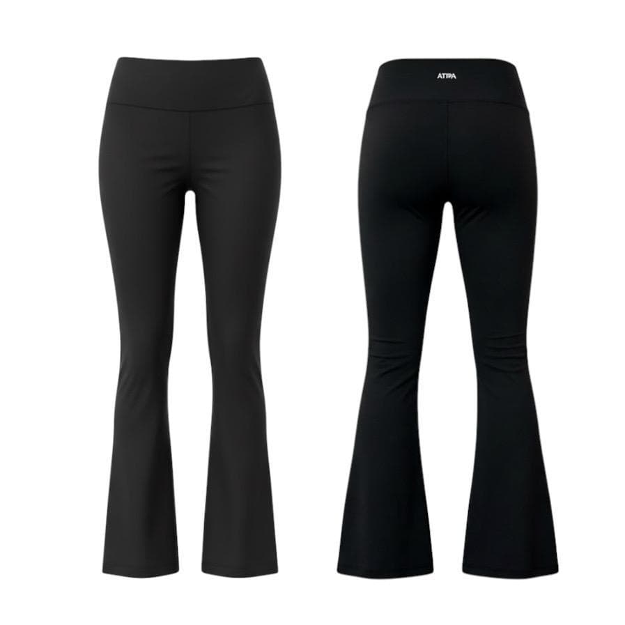 Atipashop - Pro Active Pants กางเกงออกกำลังกายขายาว ทรงขาบาน รูปที่ 2