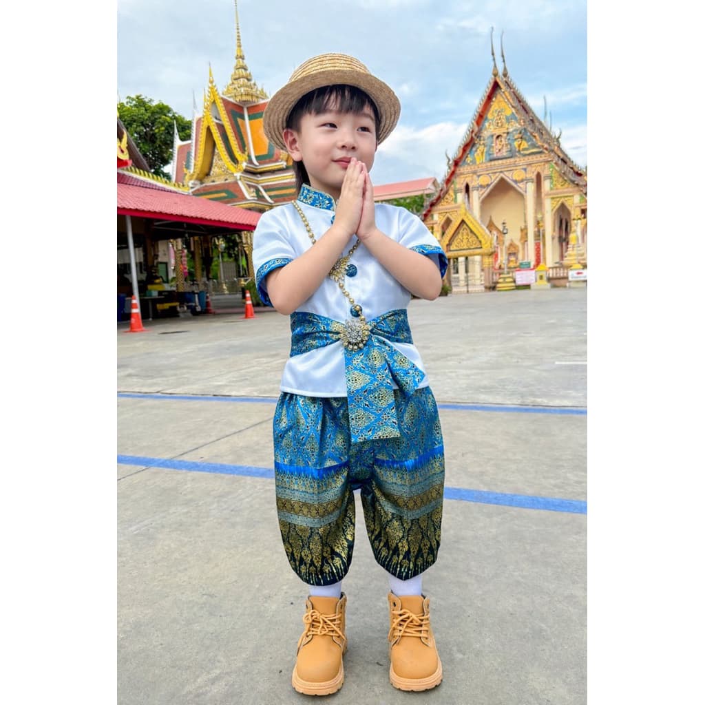 ชุดไทยรุ่นจักรพรรดิ ทูโทน มาใหม่ รูปที่ 3