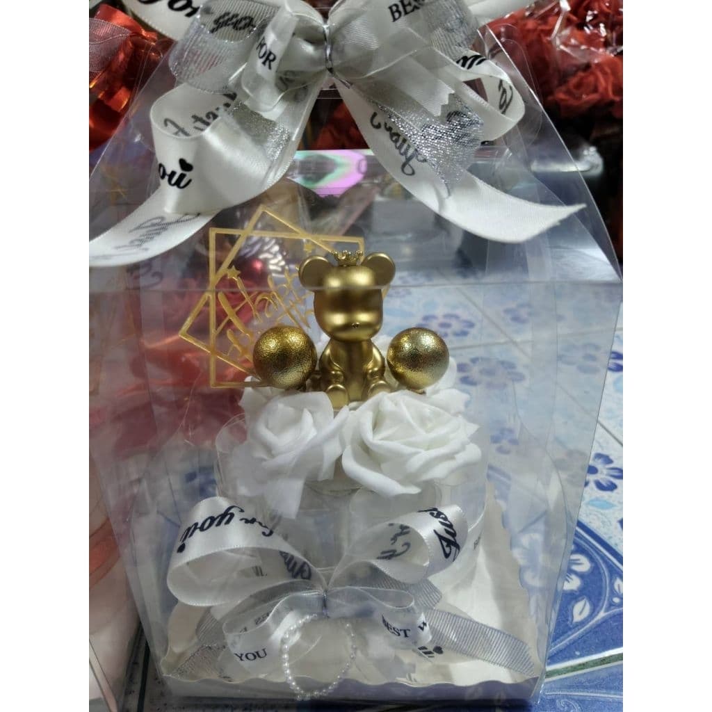 เค้กมินิใส่ธนบัตร ใส่ได้ 10-25ใบ ราคาไม่รวมธนบัตรที่ใส่ ลูกค้าใส่่แบงค์เอง รูปที่ 4