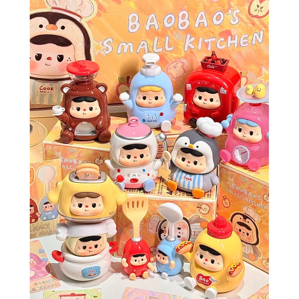 โมเดล : Baobao’s Small Kitchen Series Blind Box รูปที่ 2