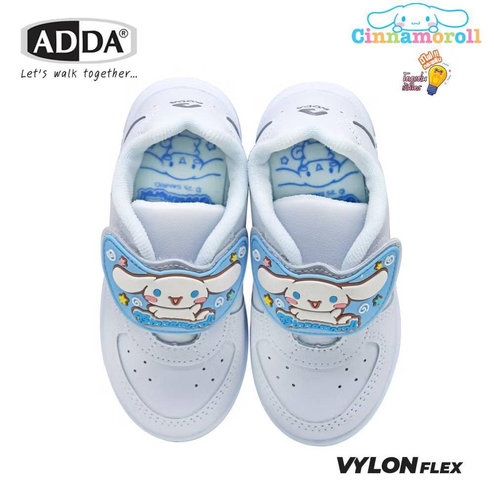 ADDA รองเท้าพละเด็ก Cinnamonroll /Power Puff สีขาว ไซส์ 25-33 รูปที่ 2