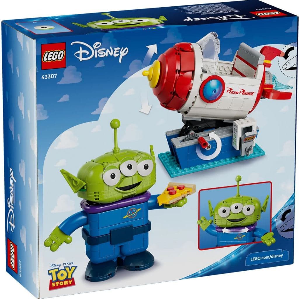 LEGO® | Disney and Pixar Toy Story Alien with Pizza Planet Rocket Ride 43307 รูปที่ 2