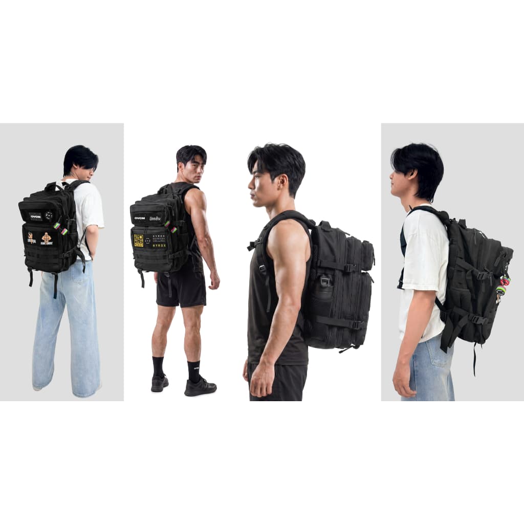 OVCM กระเป๋าเป้ GYM & HYROX Backpack 45L สำหรับสายฟิตเนส กระเป๋ายิม ออกกำลังกาย - IT'S A GYM LIFESTYLE รูปที่ 3