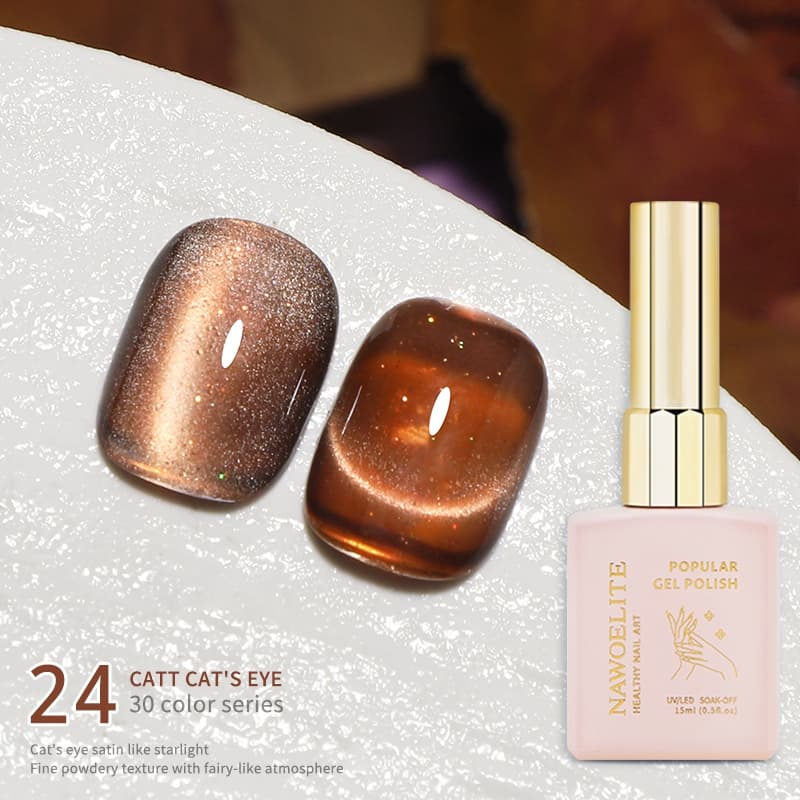 สีทาเล็บเจล กาวติดเล็บ 30 สี ลูกปัดแก้วยาทาเล็บเจลตาแมวขนาด 15ml ซื้อห้าขวดรับฟรีแม่เหล็กขนาดใหญ่ รูปที่ 7