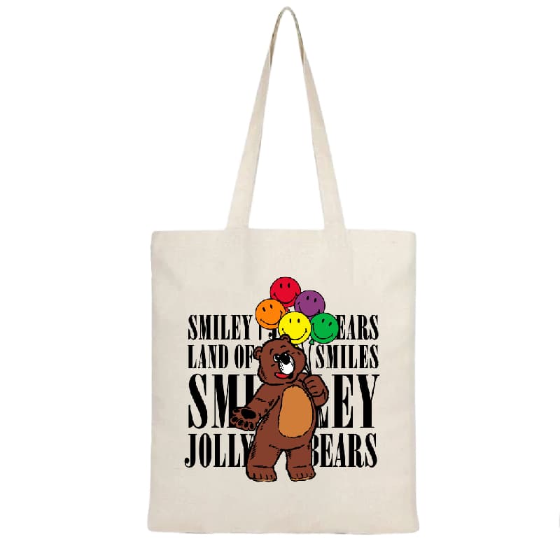 SMILEY® JOLLYBEARS GRAPHIC TOTE BAG รูปที่ 2