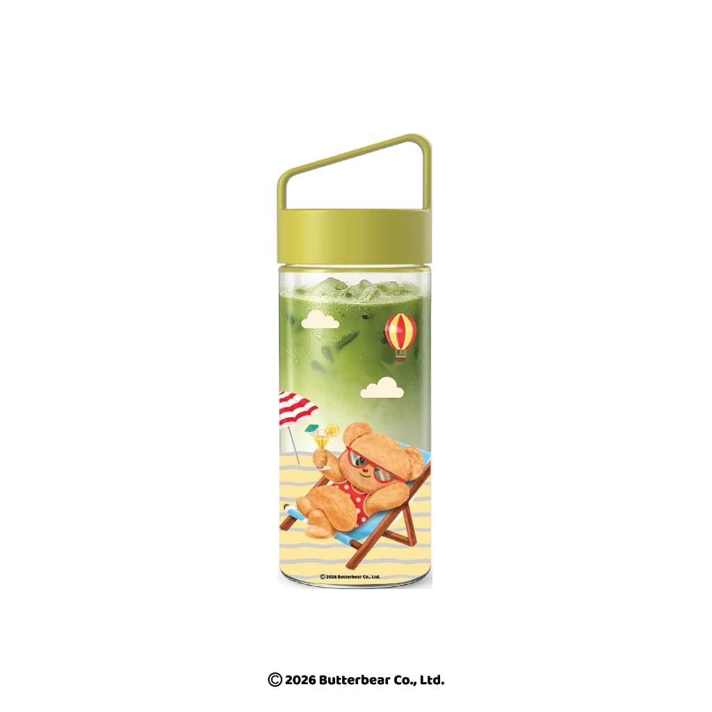 ขวดน้ำ BUTTERBEAR ACID GREEN BOTTLE 380 ML. รูปที่ 8