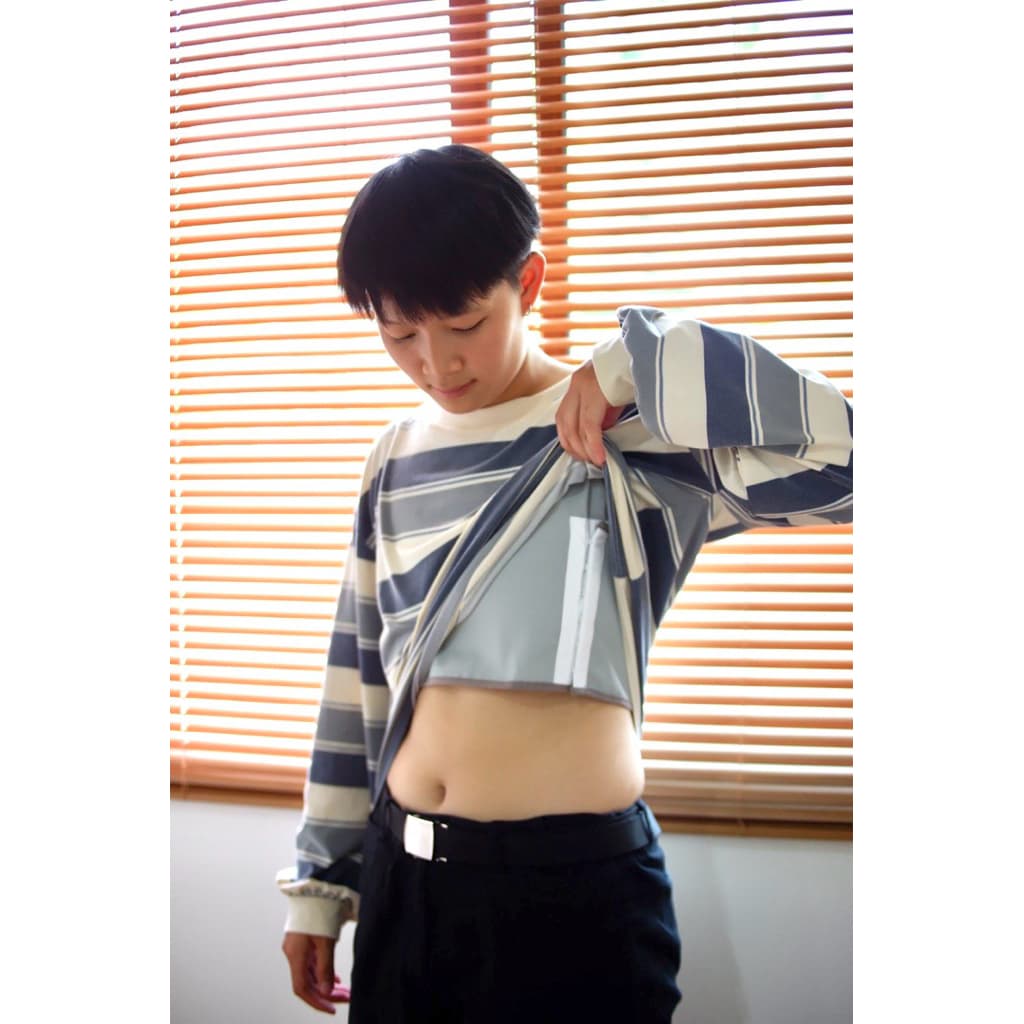 เสื้อกล้ามทอม แบบครึ่งตัว ตะขอ 11 สี ขายดี รูปที่ 2