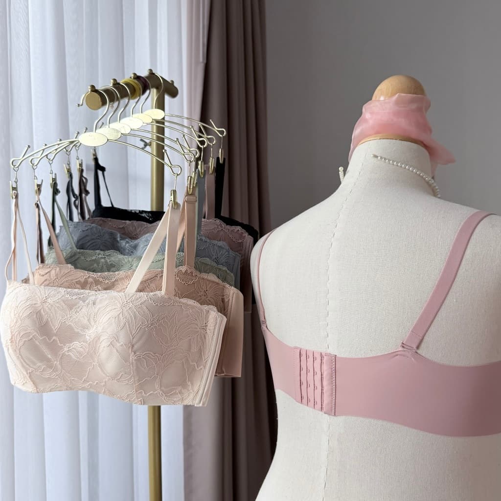 New!! Anny 9625 เสื้อในทรงเกาะอกคัพ C-D เสื้อในมีโครง รอบตัวไร้ขอบ 4 ตะขอ ปรับได้ 4 ระดับ รูปที่ 6