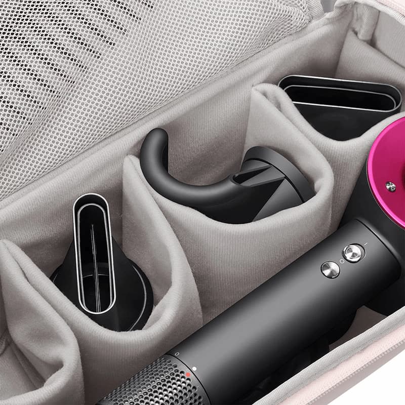 กระเป๋าใส่ไดร์เป่าผม Dyson Airwrap Styler กระเป๋าถือแบบพกพาสําหรับเครื่องเป่าผม กระเป๋าเก็บแบบพกพาพร้อมตะขอแขวน รูปที่ 7