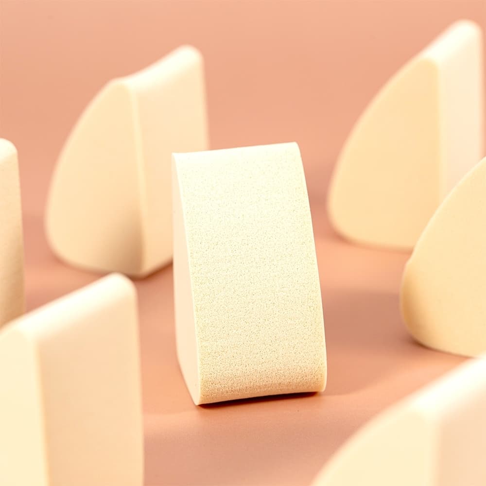 L'OCEAN Triangle Dry Wet Makeup Sponge รูปที่ 4