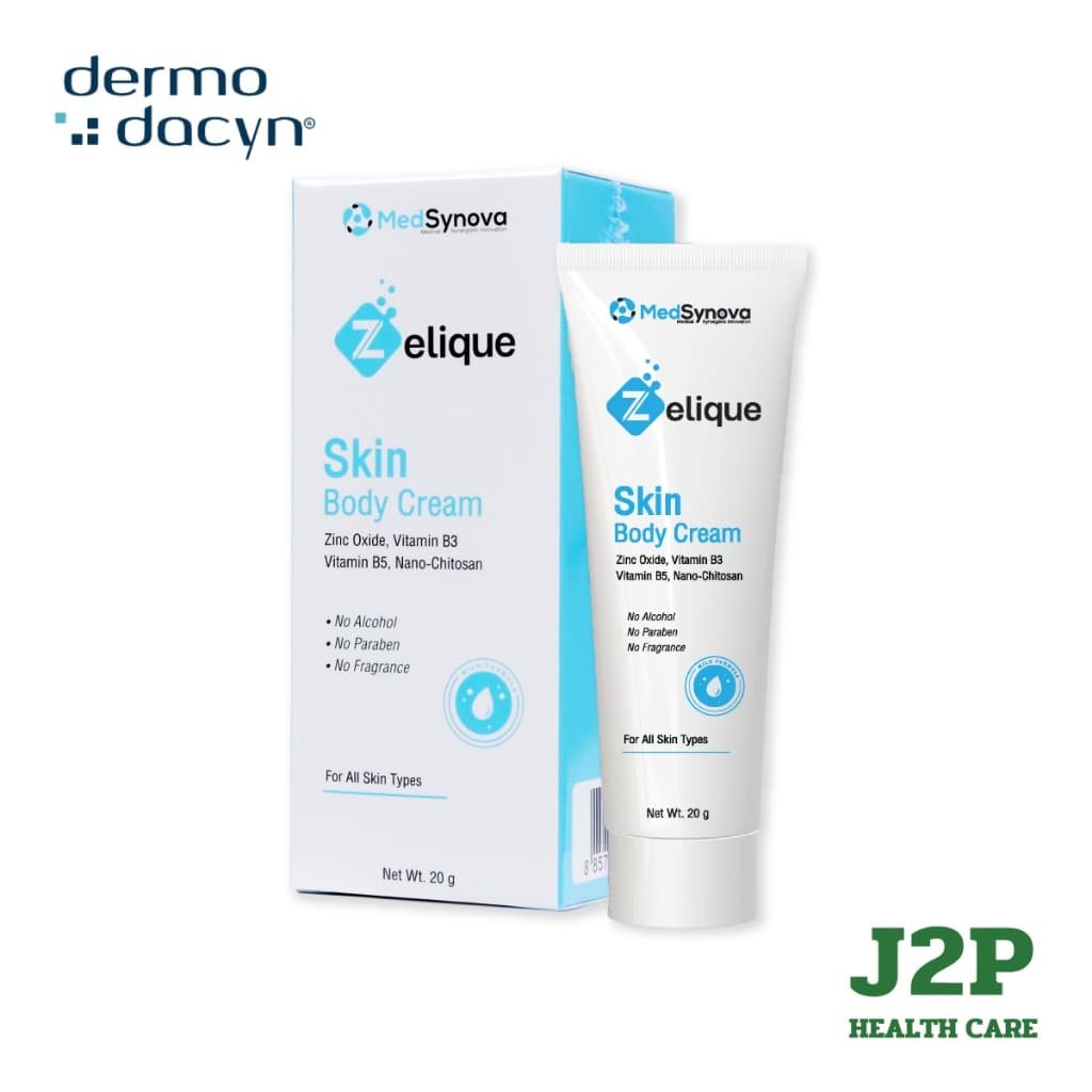 Zelique skin body cream 20g ครีมทาปกป้อง ปละรักษาผิวหนัง จากปัสสาวะ และอุจจาระ รูปที่ 1
