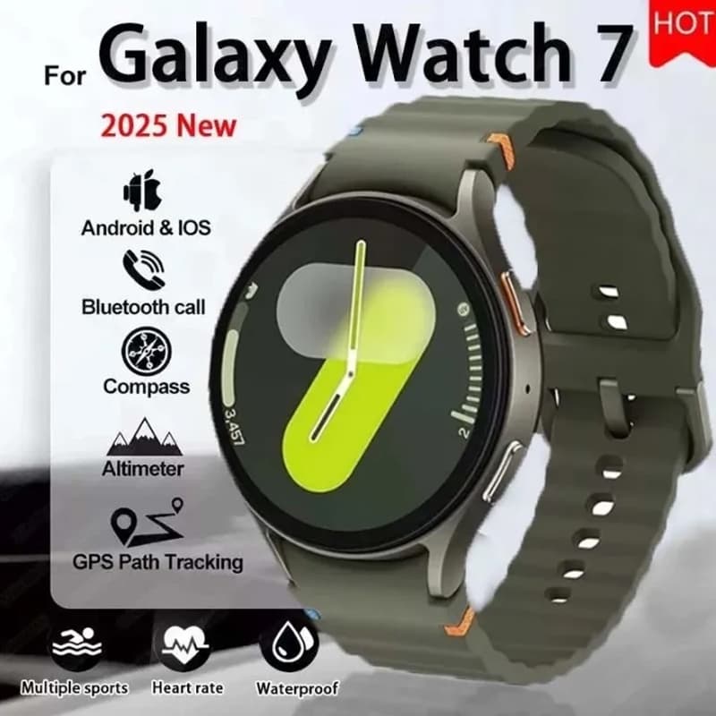 For Galaxy Watch 7 Ultra Smart Watch Men women Custom Dial HD AMOLED Voice Call GPS Sport Fitness Watches New Smartwatch รูปที่ 1