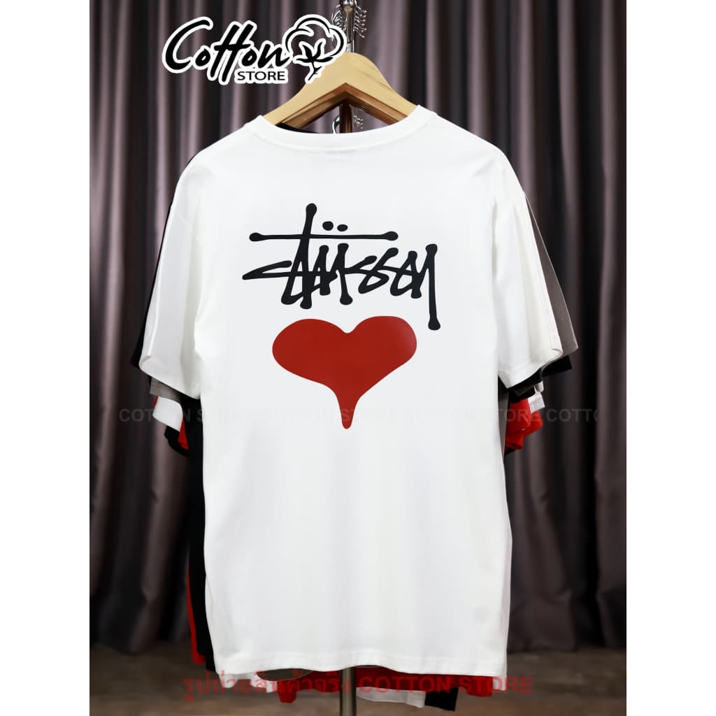 เสื้อยืด Cotton 100% รุ่น Stussy-A XS-5XL อก 38"-56" รูปที่ 5