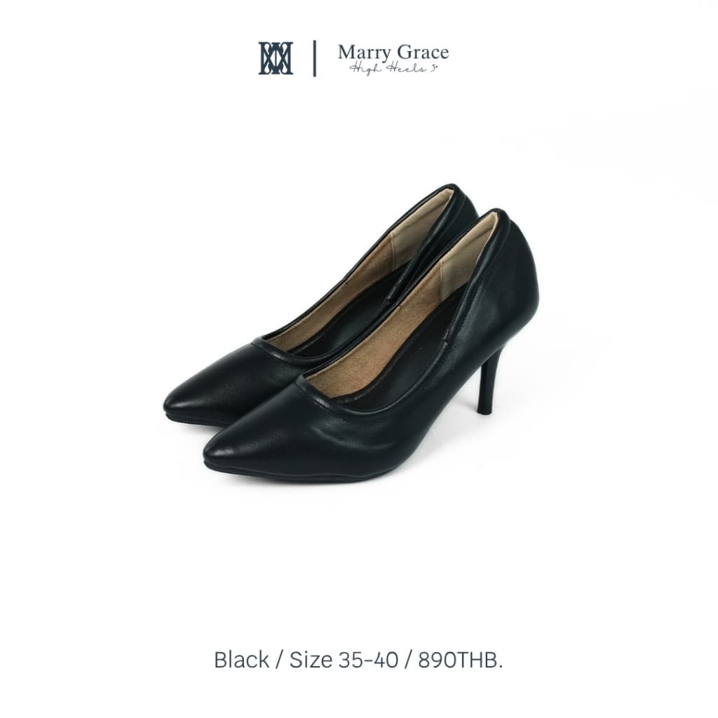 iamJinny JN065 รุ่น Marry Grace 3" สีดำ รูปที่ 4