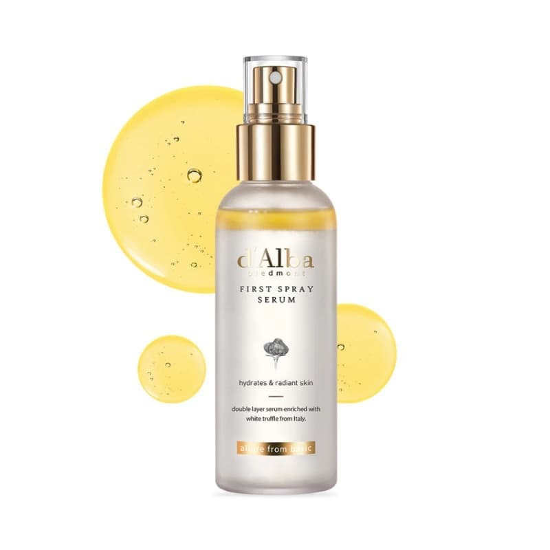 d'Alba White Truffle First Spray Serum 50ml & 100ml ดัลบา ไวท์ ทรัฟเฟิล เฟิร์สสเปรย์เซรั่ม รูปที่ 2