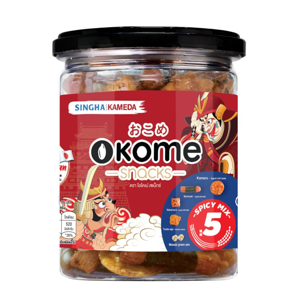 เจแปนนิส มิกซ์ ข้าวอบกรอบสไตล์ญี่ปุ่น 75 ก./ Japanese Style Rice Cracker 75 G. รูปที่ 5