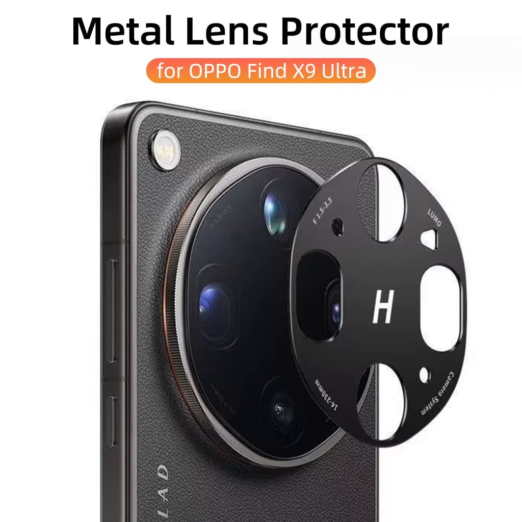 กันรอยเลนส์กล้อง Oppo Find X9 Ultra / X9 / X9s / X9 Pro / X8 / X8 Pro / ฟิล์มกันรอยกล้อง Camera Lens Protector รูปที่ 1